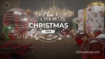 Christmas Logo broadcast-packages template preview