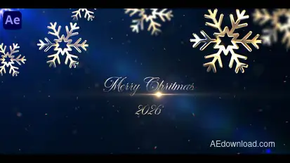 Christmas Titles Titles template preview