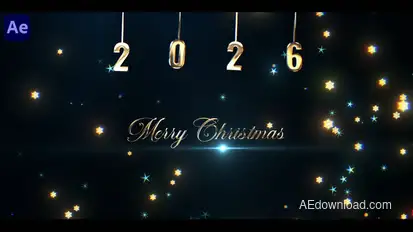 Christmas Titles Titles template preview