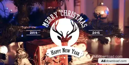 Christmas Titles Titles template preview