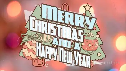 Christmas Titles Pack Titles template preview