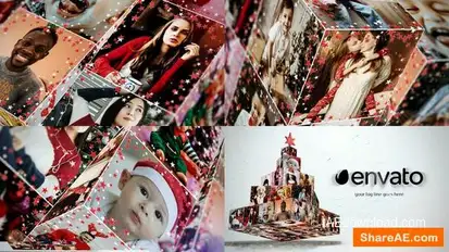 Christmas Tree Photo Opener Openers template preview