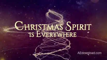 Christmas Tree Wishes 2024 Titles template preview