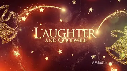 Christmas Wishes 2025 Titles template preview