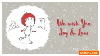 Christmas Wishes Openers template preview