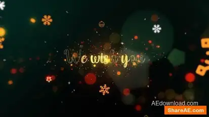 Christmas Wishes Openers template preview