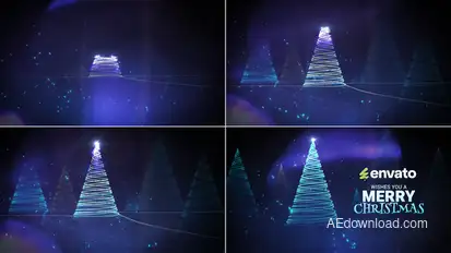 Christmas Wishes // Magic Christmas Wishes Openers template preview