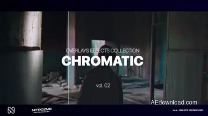 Chromatic Effects Overlays Collection Vol. 02 Elements template preview