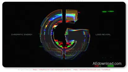 Chromatic Energy Logo Logo Stings template preview