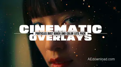 Cinamatic Particles Dust Bokeh And Color Luts Pack Elements template preview