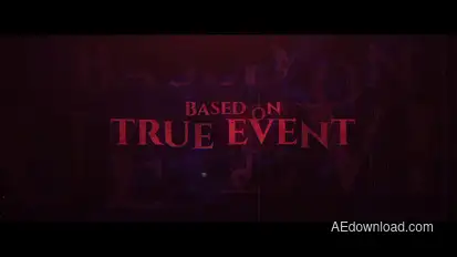 Cine Credit V.7 Titles template preview