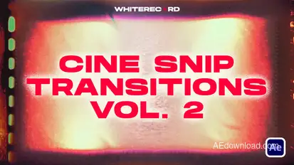 Cine Snip Transitions VOL.2 | After Effects Elements template preview