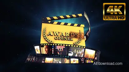 Cinema Awards Opener Openers template preview