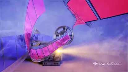 Cinema Film Logo Logo Stings template preview