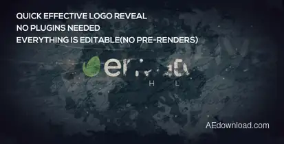 Cinema Grunge Logo Reveal Openers template preview