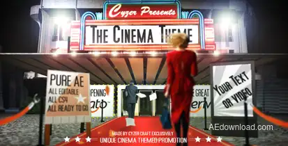 Cinema Movies Film Premiere Event Openers template preview