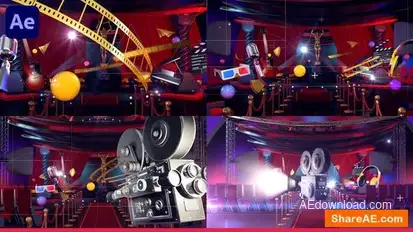 Cinema Opener Openers template preview