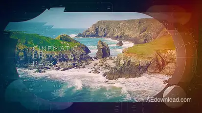 Cinematic Broadcast Package broadcast-packages template preview