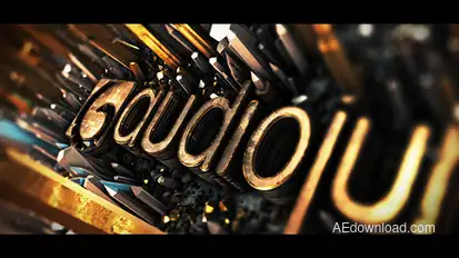 Cinematic Crystal Logo Reveal Logo Stings template preview