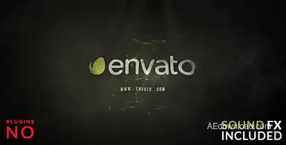 Cinematic Dark Matter Logo Logo Stings template preview