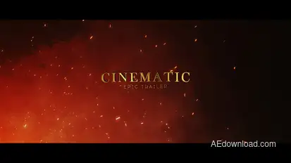 Cinematic Epic Trailer Openers template preview