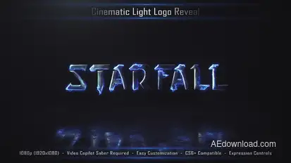 Cinematic Light Logo Reveal 3 Logo Stings template preview