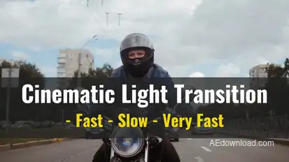 Cinematic Light Transition broadcast-packages template preview