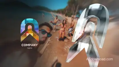 Cinematic Logo Intro Logo Stings template preview