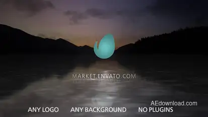 Cinematic Logo Opener | After Effects Template Logo Stings template preview