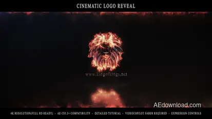 Cinematic Logo Reveal Logo Stings template preview