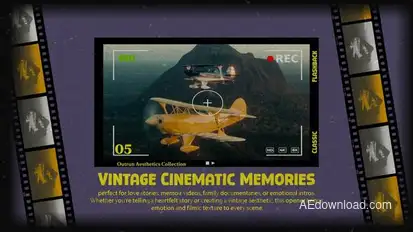 Cinematic Memory Viewfinder – Portrait Film Frame Intro Openers template preview