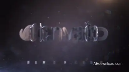 Cinematic Metal Logo Logo Stings template preview