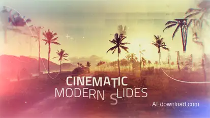 Cinematic Modern Slides Openers template preview
