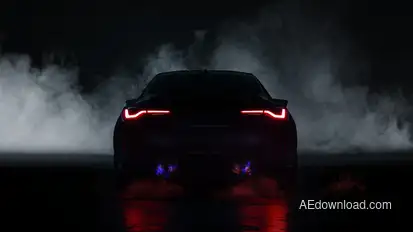 Cinematic Motorsport Car Logo Reveal 3 Logo Stings template preview