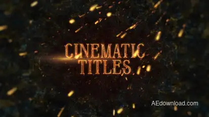 Cinematic Movie Titles Titles template preview