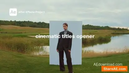 Cinematic Opener | Simple Typography Intro Openers template preview