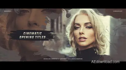 Cinematic Opening Title Titles template preview