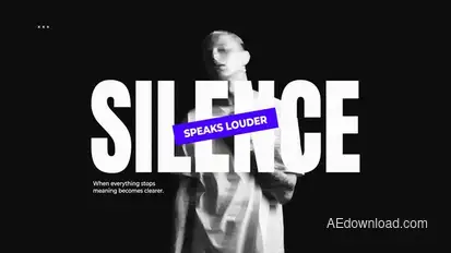 Cinematic Poster Titles Titles template preview