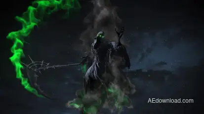 Cinematic Reaper Logo Logo Stings template preview