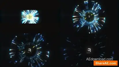 Cinematic Shockwave Logo Logo Stings template preview