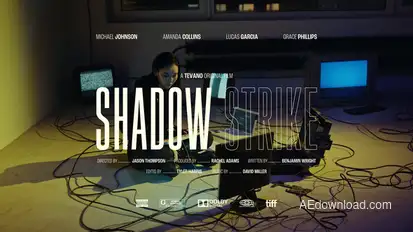 Cinematic Titles and Credits Pack - After Effects Titles template preview