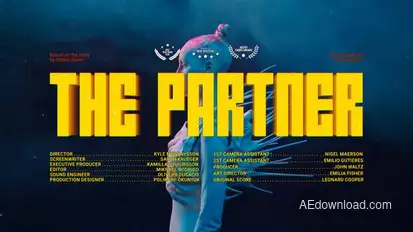 Cinematic Titles Pack Titles template preview