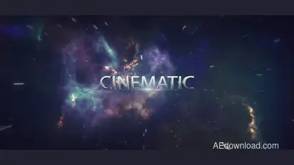 Cinematic Trailer Titles template preview