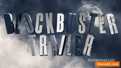 Cinematic Trailer Titles Openers template preview