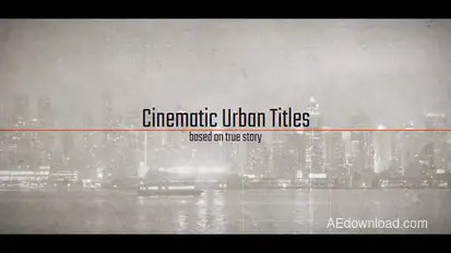 Cinematic Urban Titles | Movie Opener Titles template preview
