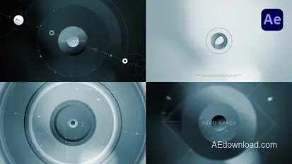 Circle Logo Opener Logo Stings template preview