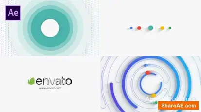 Circle Logo Reveal Logo Stings template preview