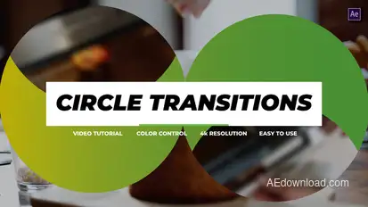 Circle Transitions | After Effects Elements template preview