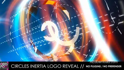 Circles Inertia Logo Revealer Openers template preview