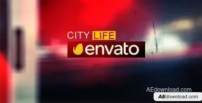 City Video Displays template preview